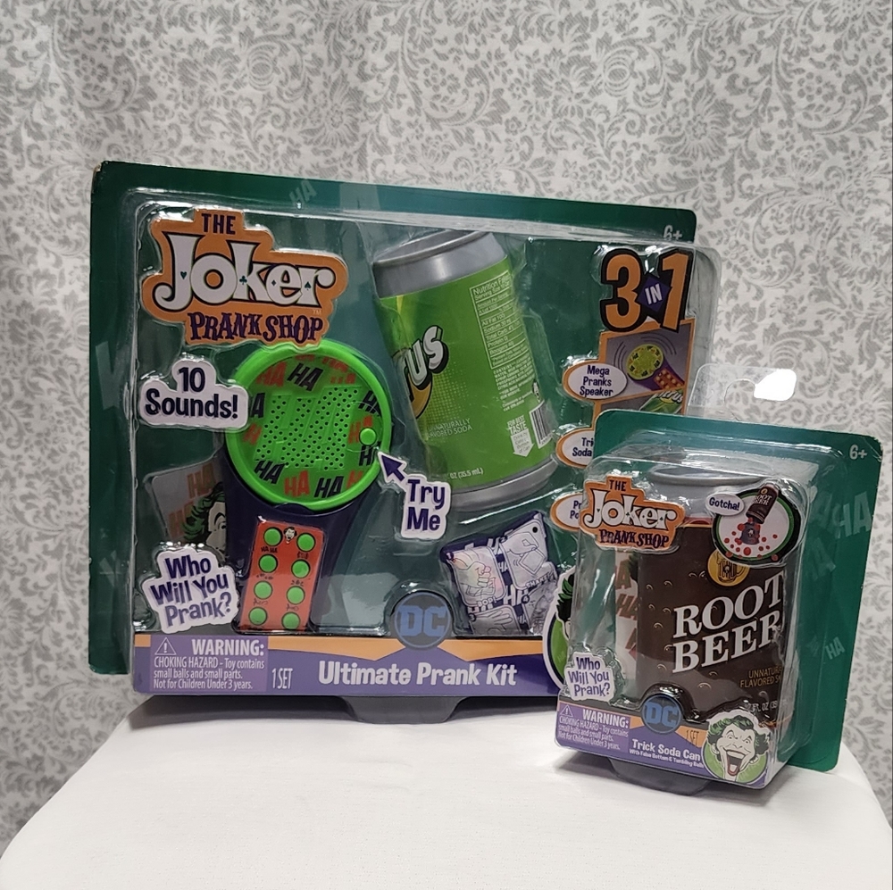 The Joker Prank Shop Ultimate Prank Kit & Trick Soda Can